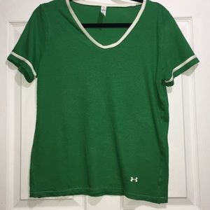 Under Armour shirt green L